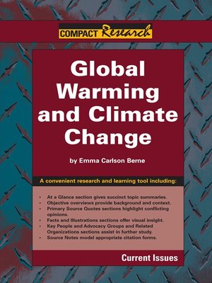 cover image of Global Warming and Climate Change